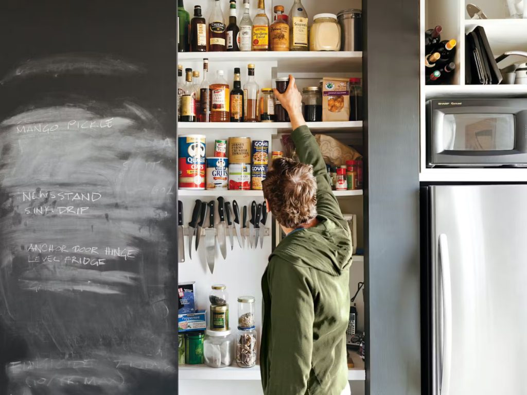 Prospect Heights House - chalkboard pantry