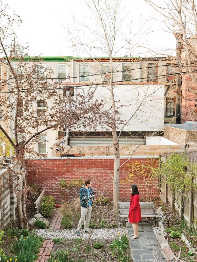 Prospect Heights House - backyard