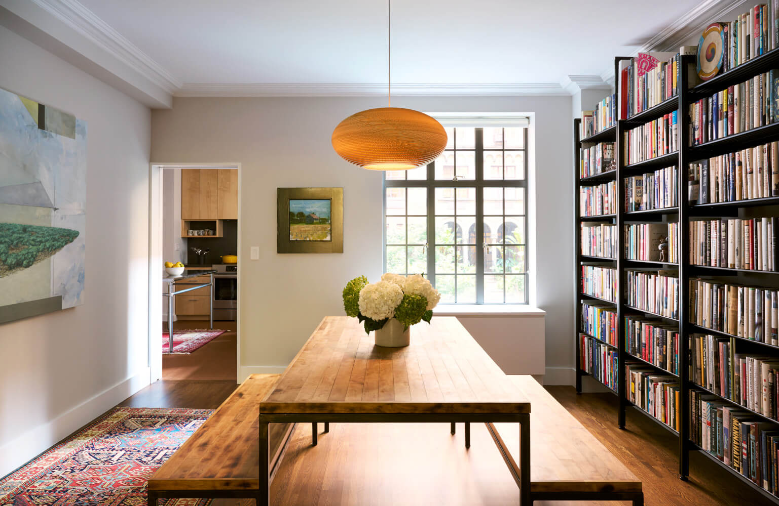 Upper East Side Apartment, Dining Room by Sherman Architects