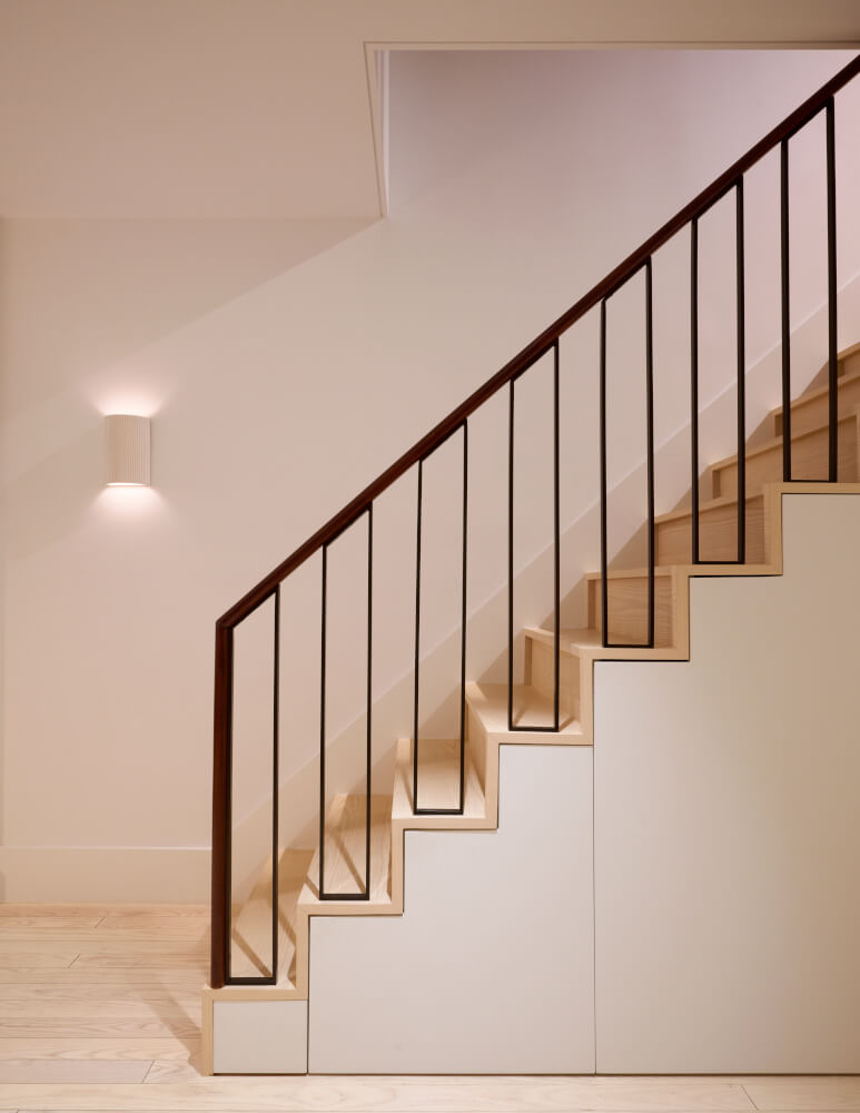 Upper West Side Duplex, Staircase by Sherman Architects