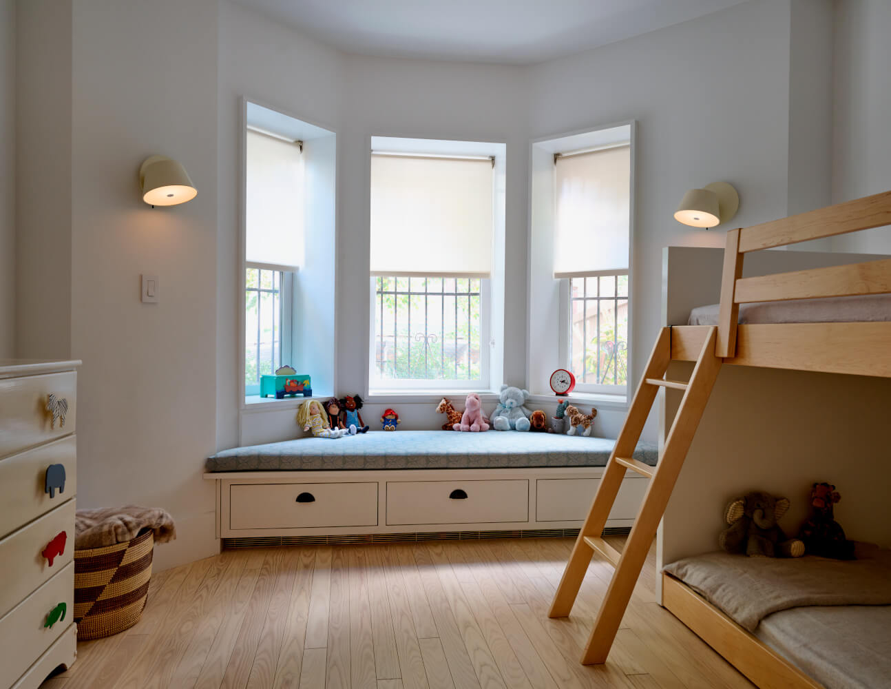 Upper West Side Duplex, Bedroom by Sherman Architects