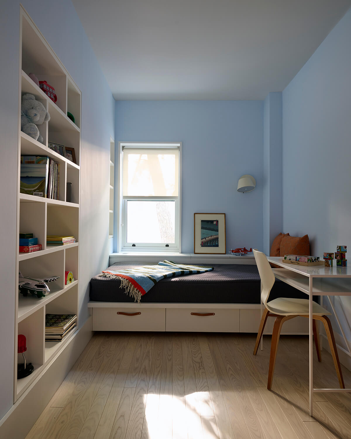 Upper West Side Duplex, Bedroom by Sherman Architects