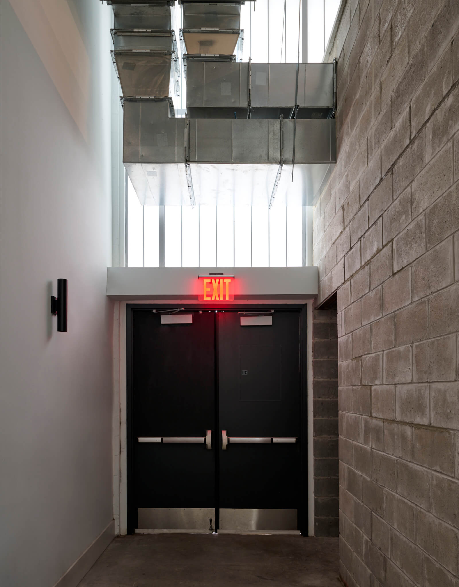 Ex Machina Soundworks--exit door