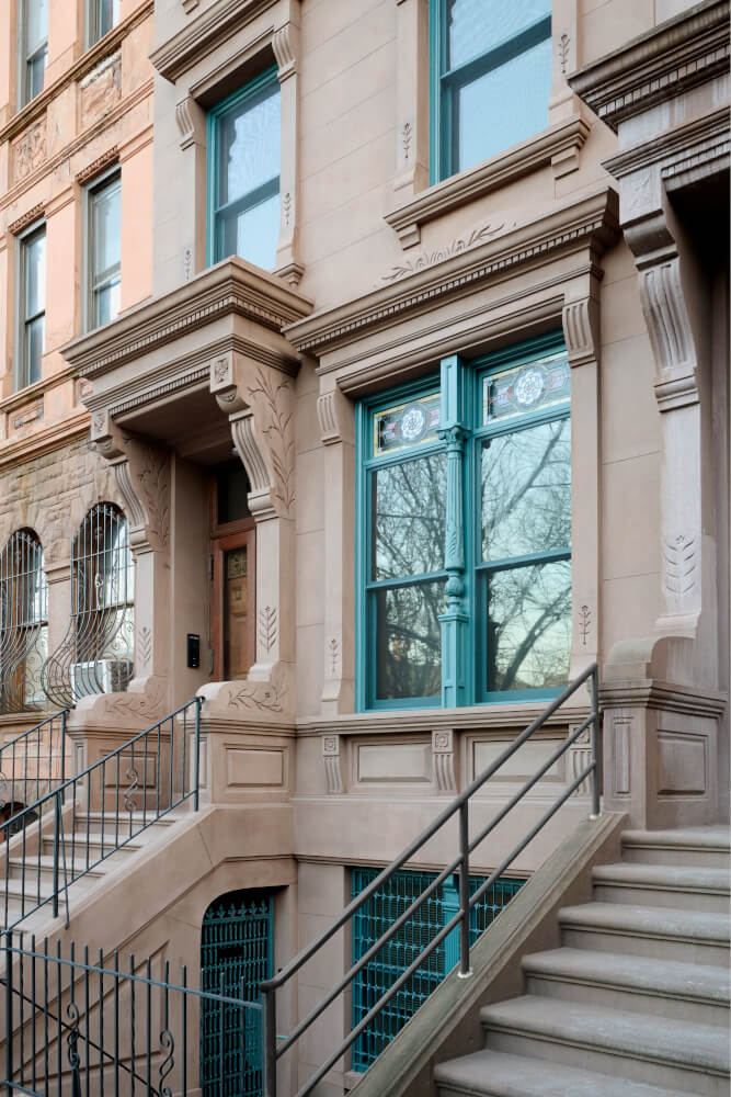 Manhattan Brownstone - front facade