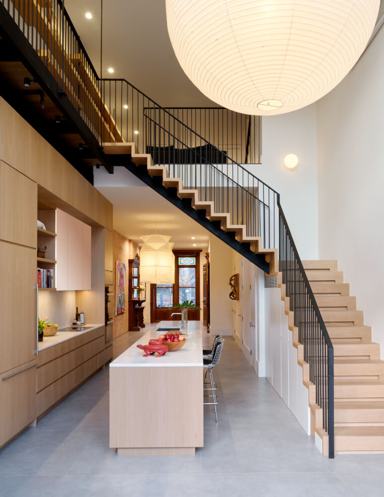 Manhattan Brownstone kitchen