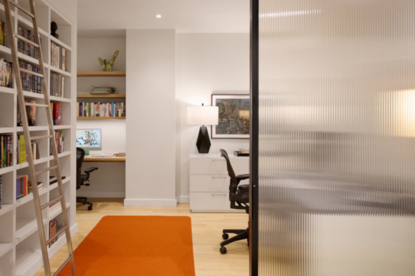 Financial District Apartment home office