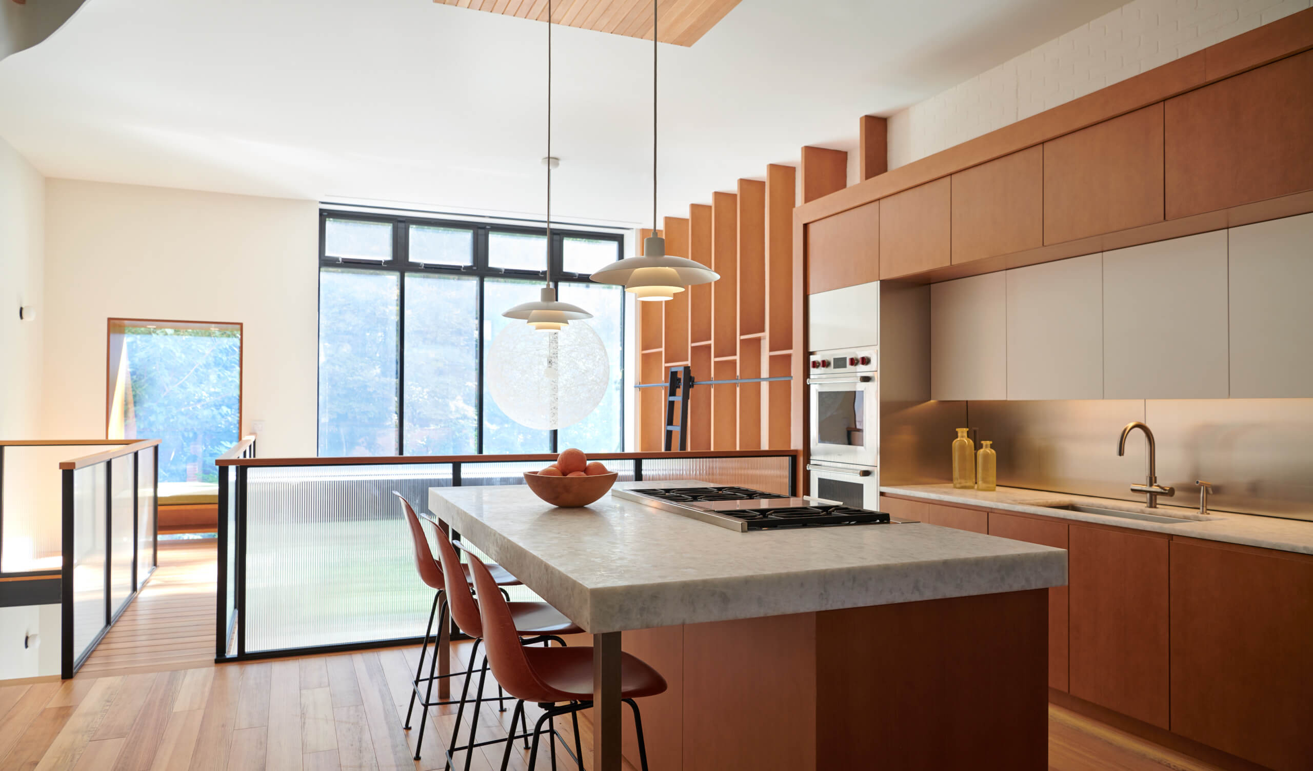 Ft. Greene brownstone kitchen