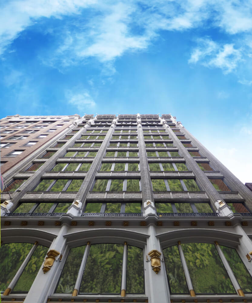virtual power plant - green facade