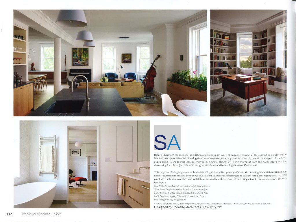 Modern Living - Riverside Drive apartment