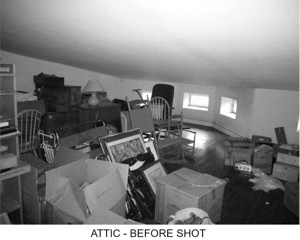 Park Slope Brownstone Attic - before
