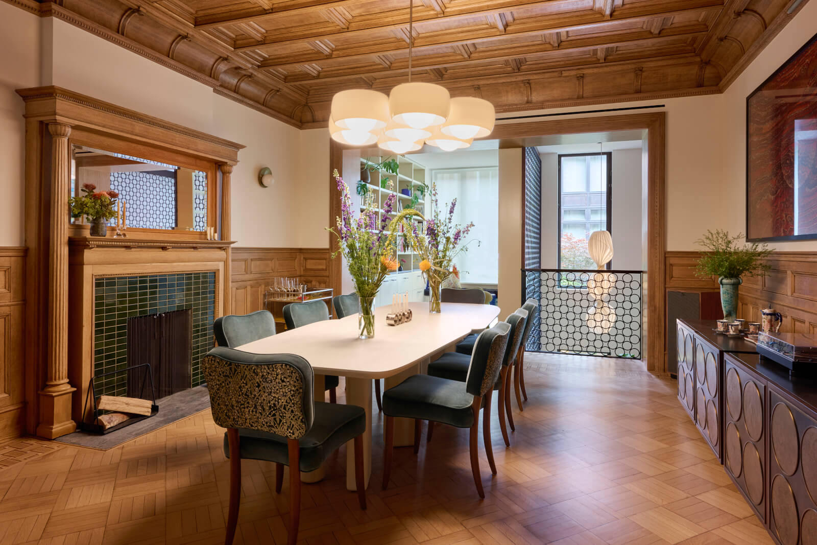 Upper West Side Brownstone - dining room