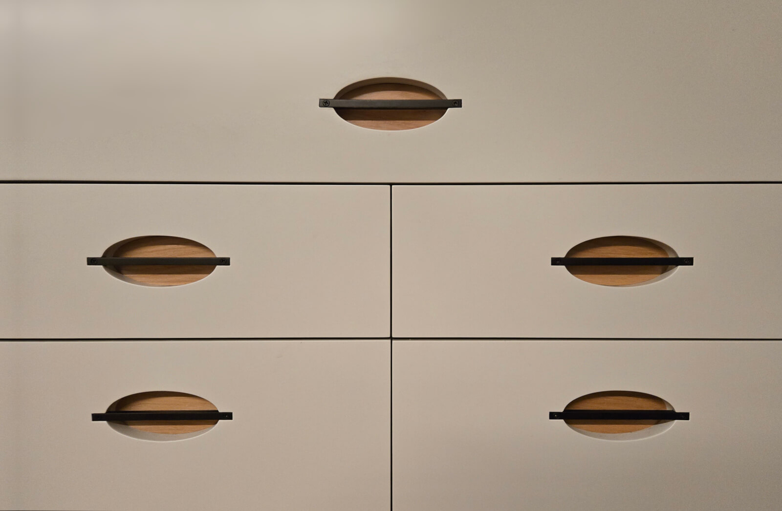 Upper West Side Brownstone - custom kitchen pull
