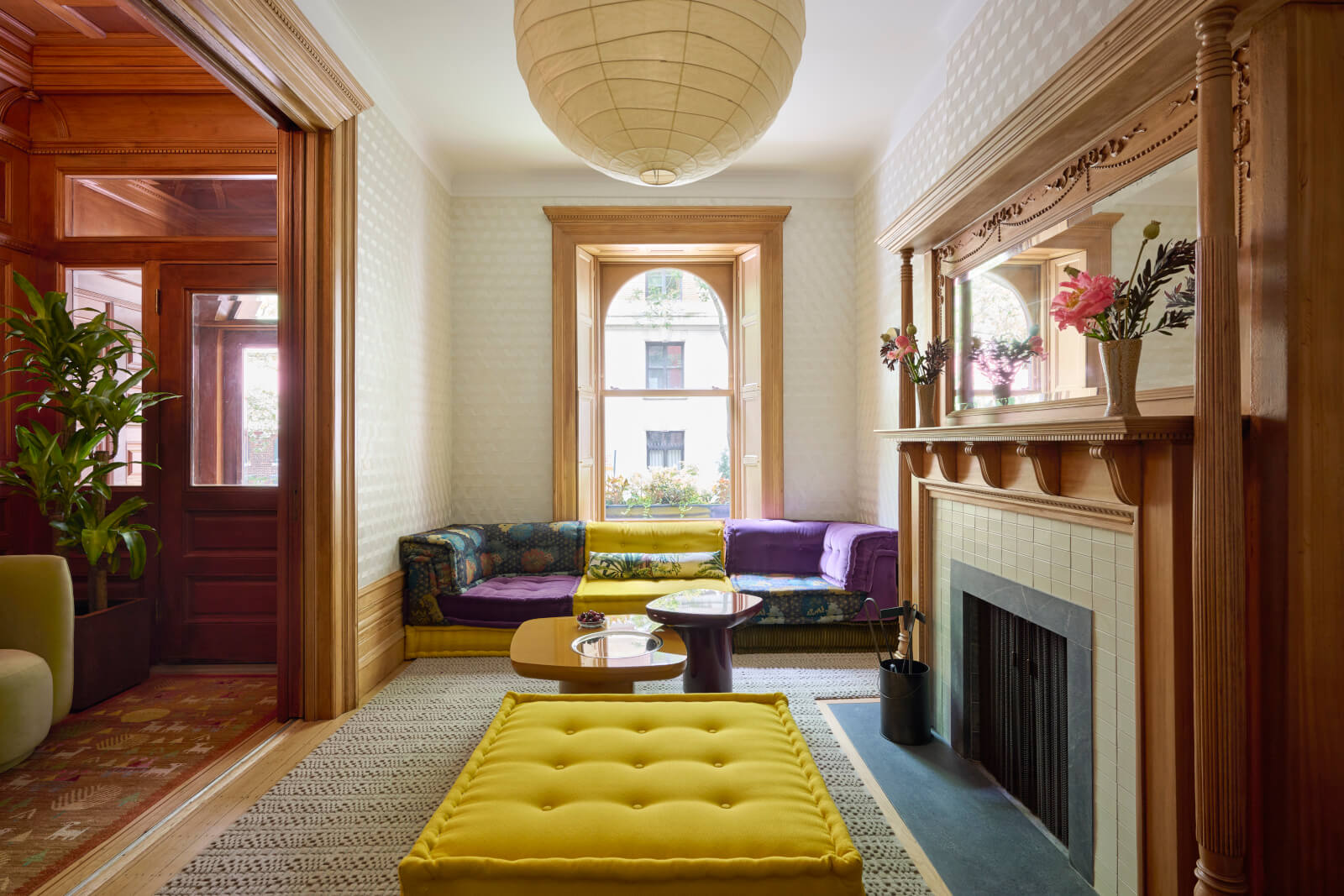 Upper West Side Brownstone - sitting room