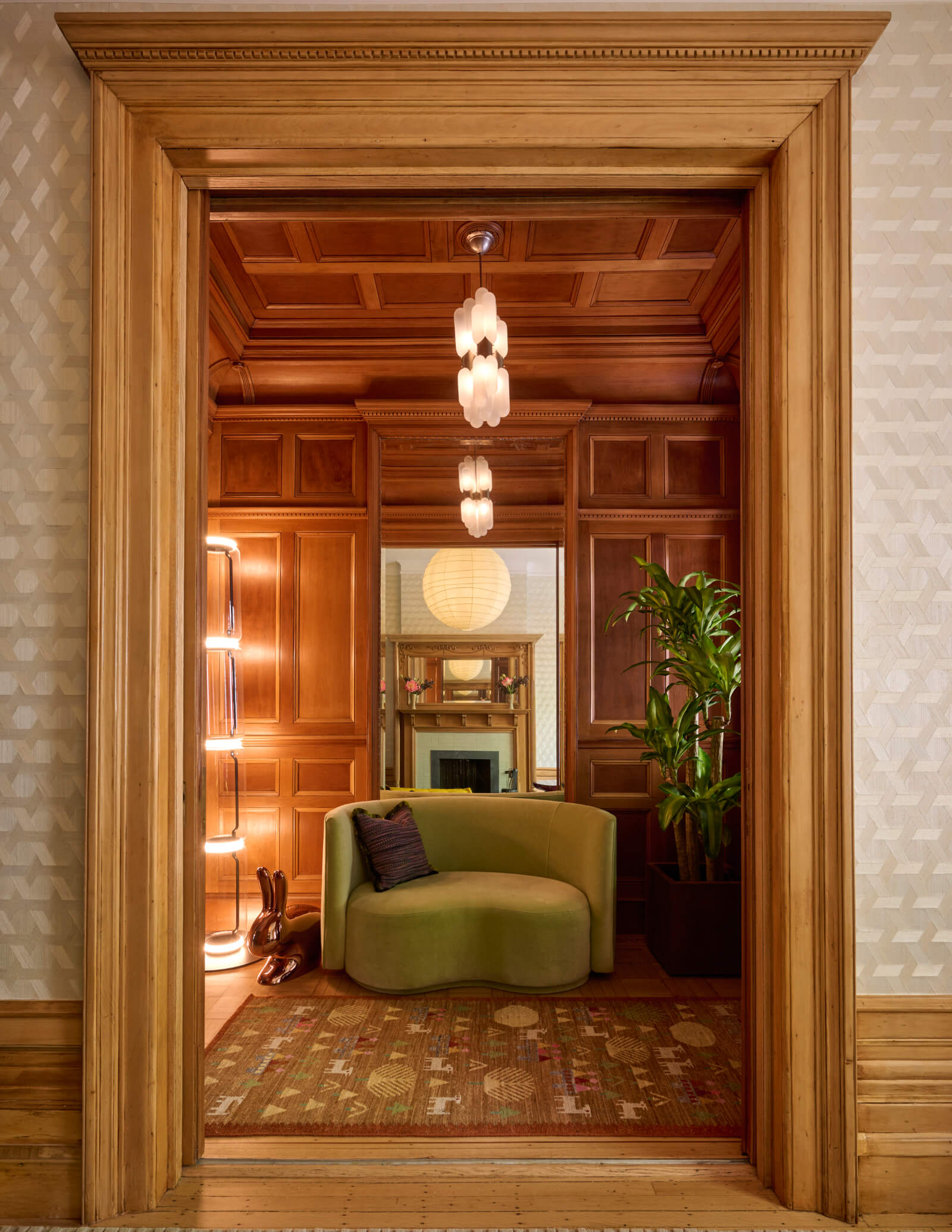 Upper West Side Brownstone - foyer