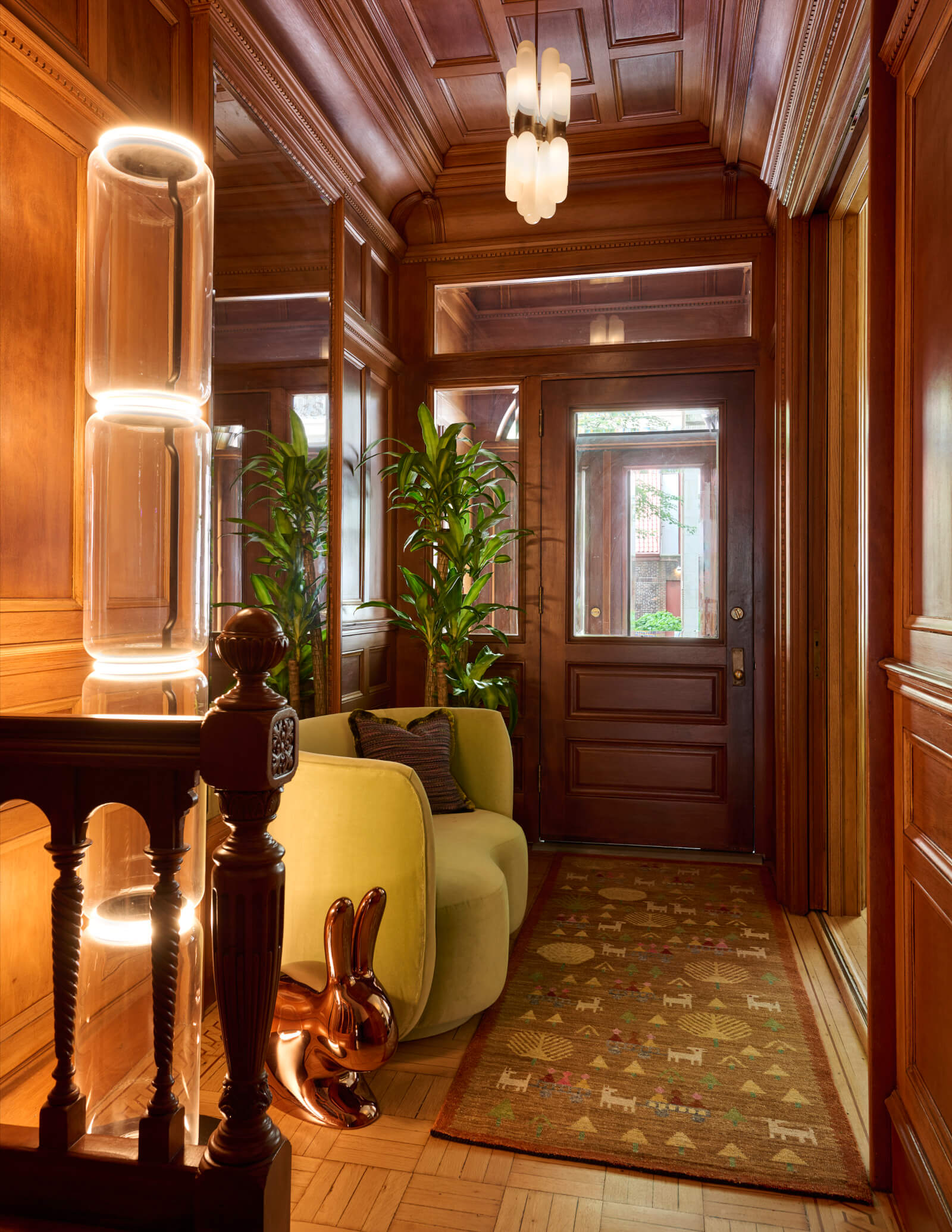 Upper West Side Brownstone - foyer