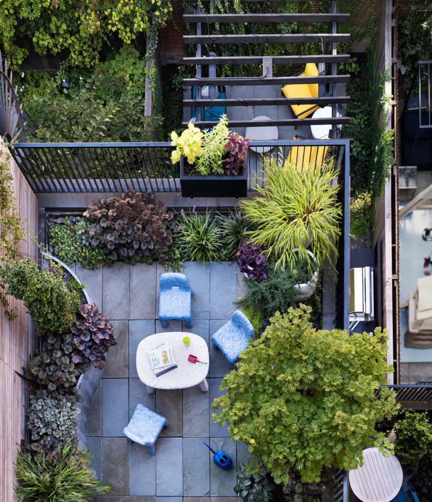 Upper West Side Brownstone roof deck