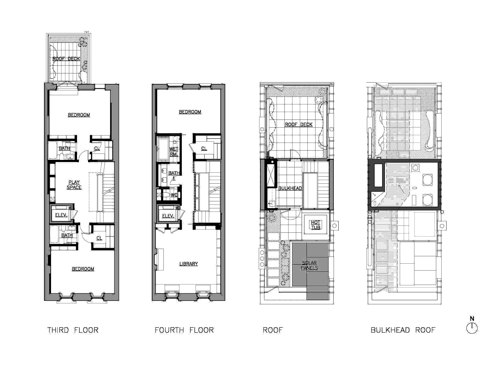 Upper West Side Brownstone plans