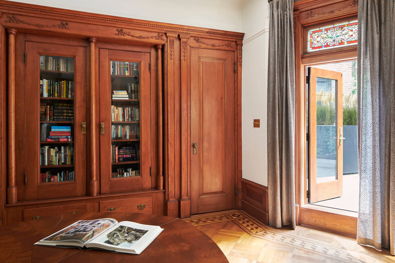 Prospect Heights Row House_home office