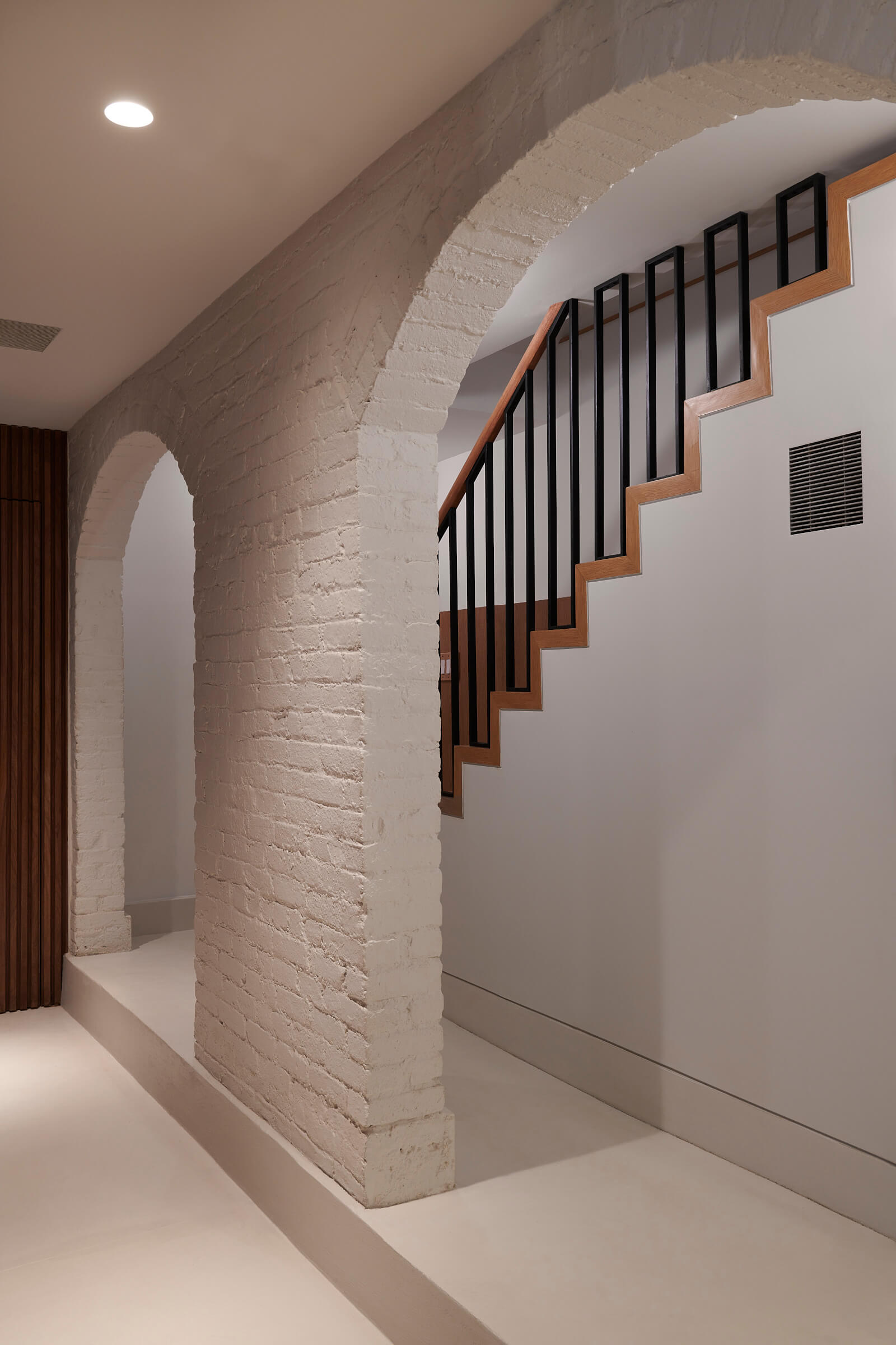 Prospect Heights Row House - excavated cellar
