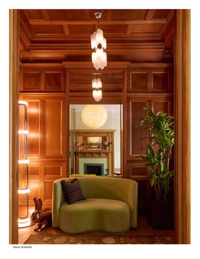 Elle Decor feature on Sherman Architects' Upper West Side brownstone renovation