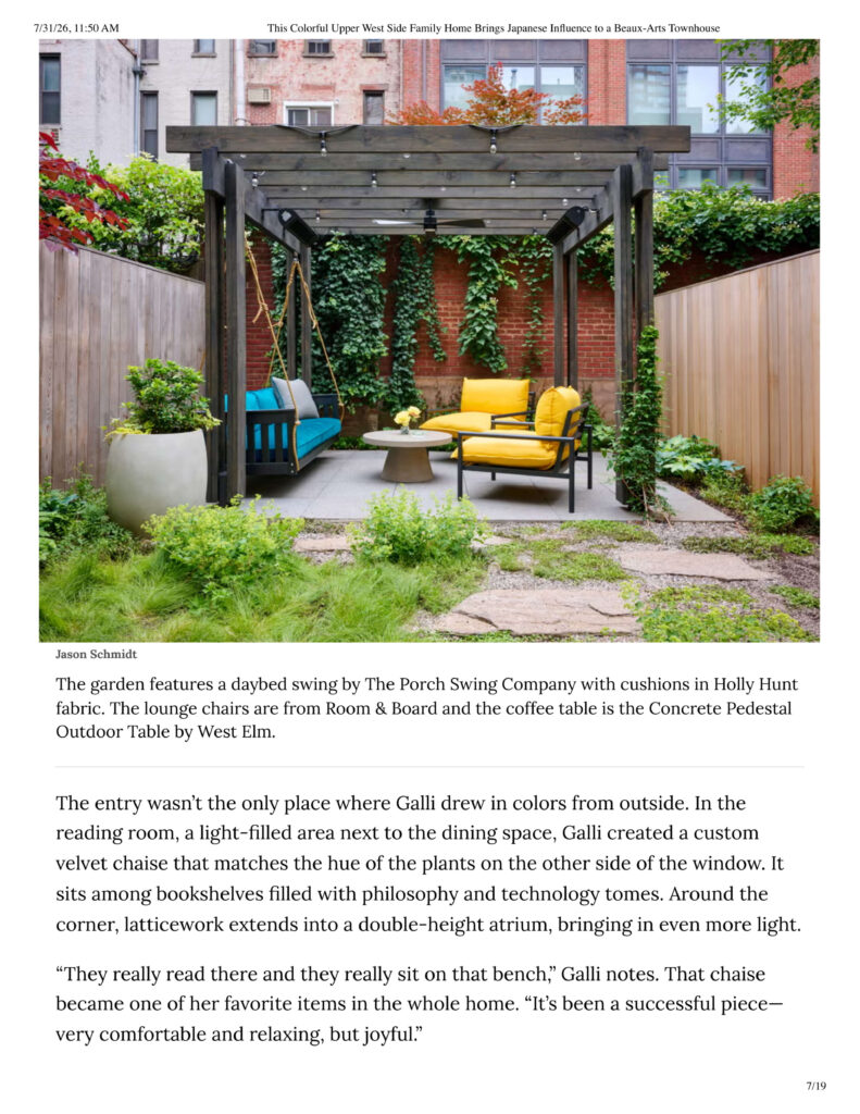 Elle Decor: a Beaux-Arts Townhouse